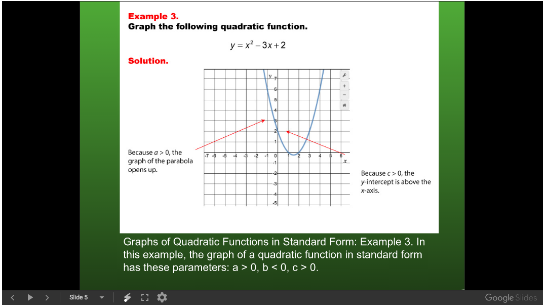 Sat Math Prep—quadratic Functions And Equations Media4math 0233